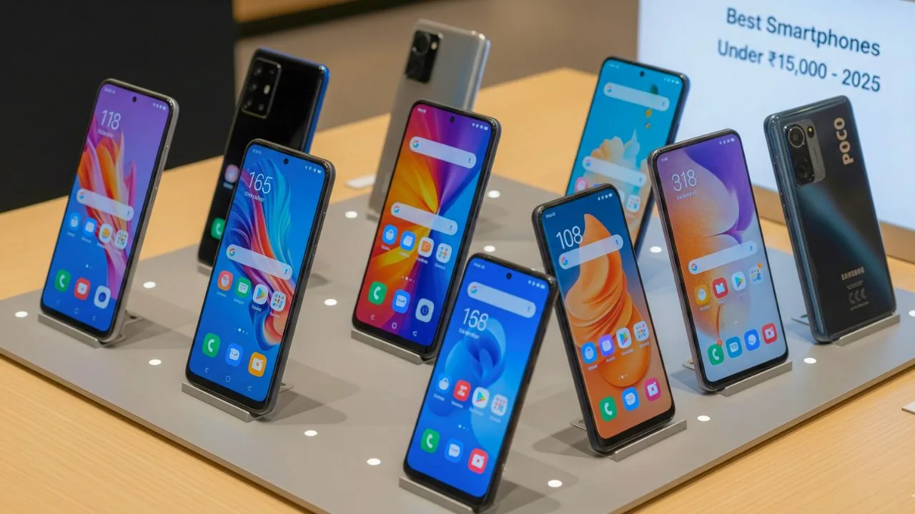 Best Smartphones Under ₹15,000