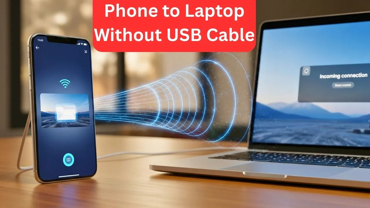 Connect Your Phone to Laptop Without USB Cable
