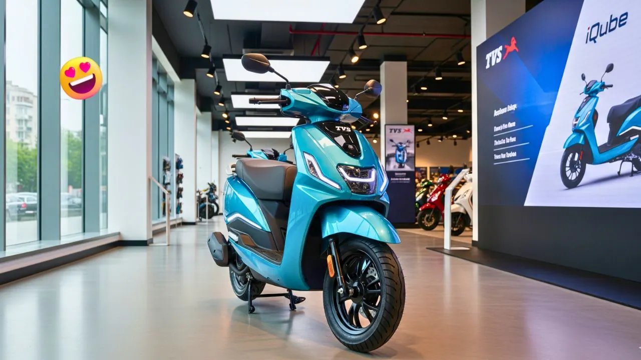 TVS iQube Scooty