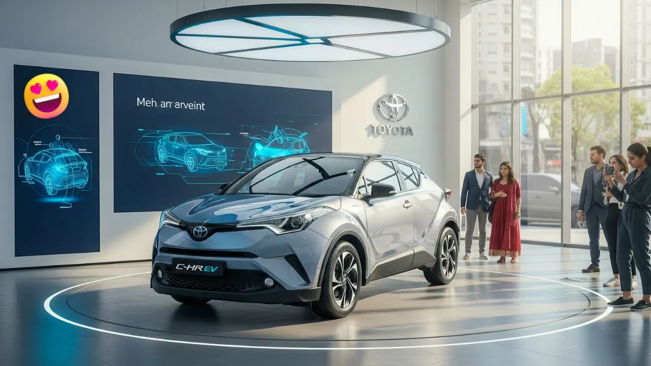 Toyota C-HR EV features
