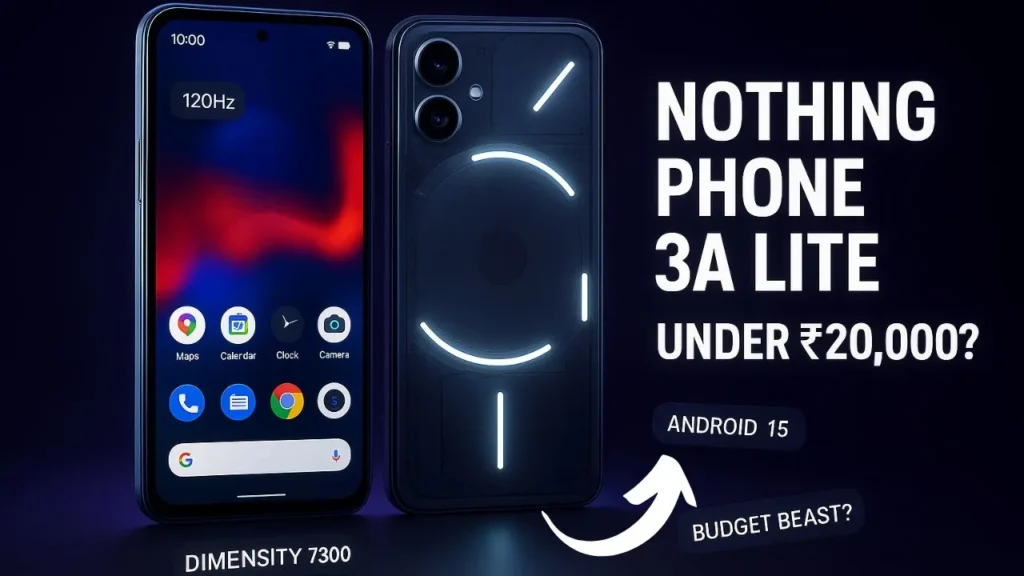 Nothing Phone 3a Lite